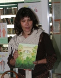 Anja Štefan v Knjižnici Radlje